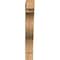 Ekena Millwork Funston Block Rough Sawn Bracket, Western Red Cedar, 6"W x 32"D x 44"H BKT06X32X44FST05RWR - alternate 3